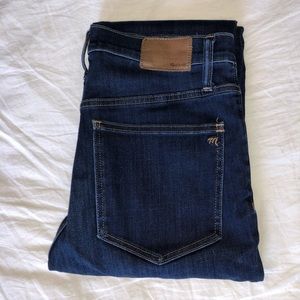 Madewell Cali Demi-Boot Jeans in Larkspur Wash: Tencel Denim Edition size 27